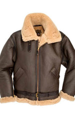 Cockpit USA RAF Sheepskin Leather Bomber Jacket (7103060246712)