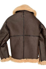 Cockpit USA RAF Sheepskin Leather Bomber Jacket Brown / 50 (7103060246712)