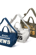 Houston Canvas Rock Mountain Large Tote Bag