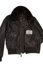 Pre-Order: Cockpit USA G-1 Goatskin Flight Jacket With Removable Collar (7103060213944)