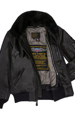 Cockpit USA B-15 Leather Flight Cowhide Jacket