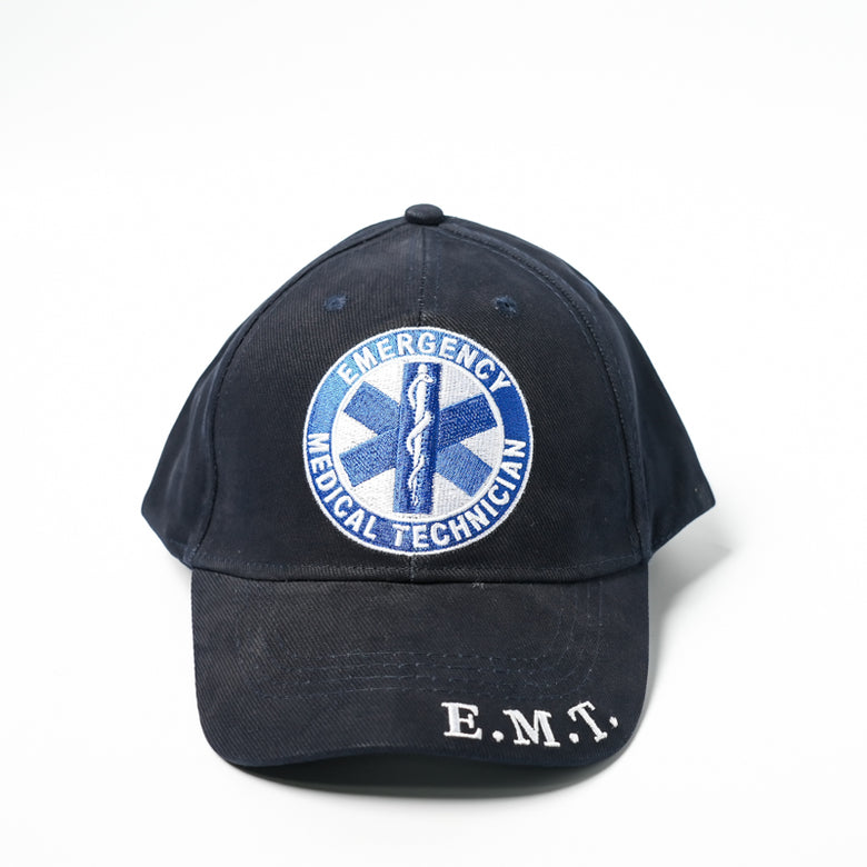 US Military EMT Emergency Medical Technician LOGO Stretch Fit Cap