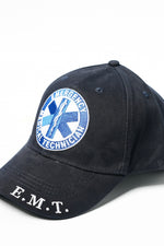 US Military EMT Emergency Medical Technician LOGO Stretch Fit Cap