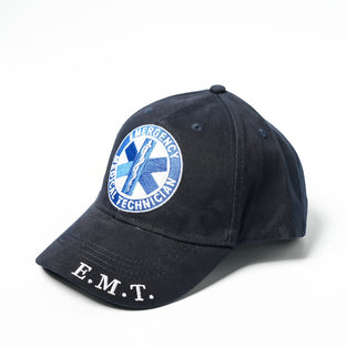 US Military EMT Emergency Medical Technician LOGO Stretch Fit Cap