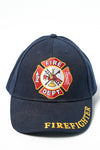 US Military FIRE DEPT Firefighter Stretch Fit Cap