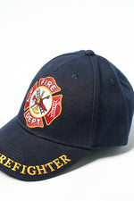 US Military FIRE DEPT Firefighter Stretch Fit Cap