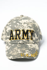 US Military USAF U.S. Army Stretch Fit Cap