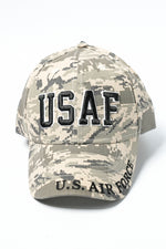 US Military USAF U.S. Air Force Stretch Fit Cap Digital Camo