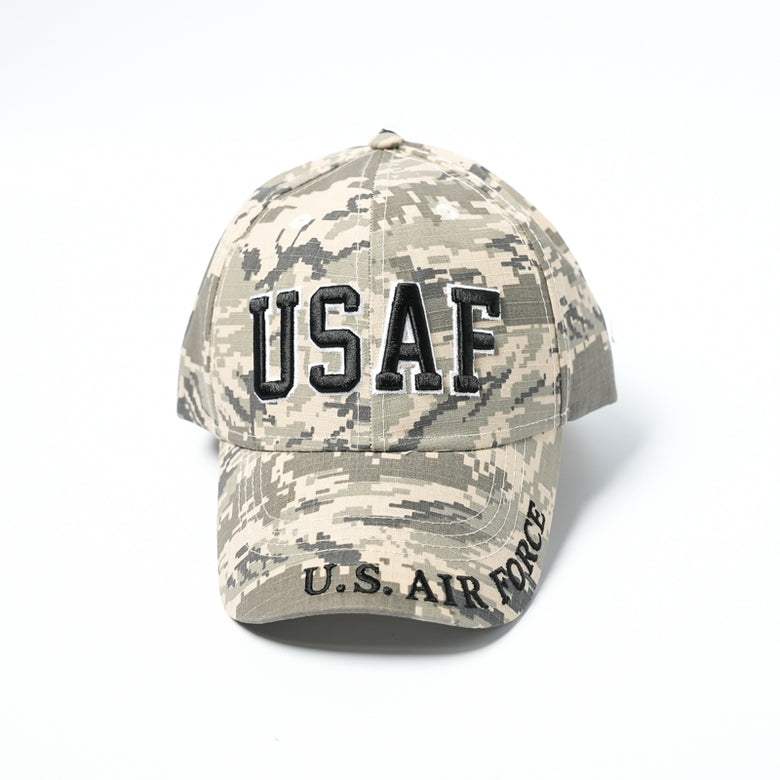 US Military USAF U.S. Air Force Stretch Fit Cap Digital Camo