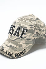 US Military USAF U.S. Air Force Stretch Fit Cap Digital Camo