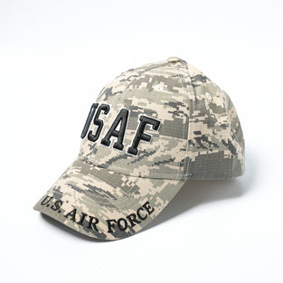 US Military USAF U.S. Air Force Stretch Fit Cap Digital Camo