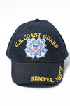 US Military USCG Semper Paratus Stretch Fit Cap