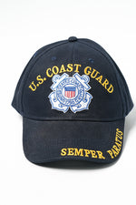 US Military USCG Semper Paratus Stretch Fit Cap