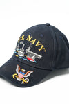 US Military USN U.S. NAVY Ship Fleet Stretch Fit Cap