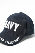 US Military USN United States Navy Stretch Fit Cap