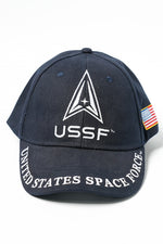 US Military USSF United States Space Force Stretch Fit Cap