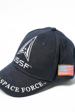 US Military USSF United States Space Force Stretch Fit Cap