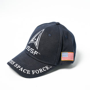 US Military USSF United States Space Force Stretch Fit Cap