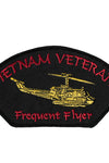 US Military VIETNAM Veteran Frequent Flyer (5-1/4"x3") Patch Iron On