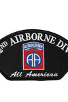 US Military USAR 082nd Airborne Division All American (5-1/4"x3") Hat Patch Iron On