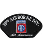 US Military USAR 082nd Airborne Division All American (5-1/4"x3") Hat Patch Iron On