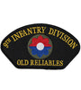 US Military USAR 009th Infantry Division Old Reliables (5-1/4"x3") Hat Patch Iron On