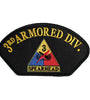 US Military USAR 003rd Armored Division Spearhead (5-1/4"x3") Hat Patch Iron On