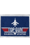 US Military USN TOP GUN U.S. Naval Aviation SHIELD (3-5/8") Patch Hook And Loop