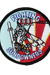 US Military USN Fighting Sundowners 111 (3") Patch Iron On