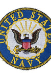 US Military USN United States Navy LOGO (03V) (3-1/16") Patch Hook And Loop