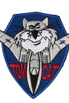 US Military USN TOMCAT JET LOGO (3-3/8") Patch Iron On