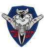 US Military USN TOMCAT JET LOGO (3-3/8") Patch Iron On