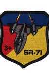 US Military USAF SR-71 SHIELD 3+ Blackbird (3-1/8") Patch Iron On