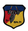 US Military USAF SR-71 SHIELD 3+ Blackbird (3-1/8") Patch Iron On