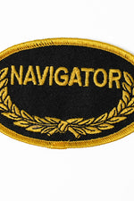 US Military USN Oval Navigator (3-1/2