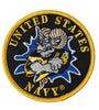 US Military USN United States Navy RAM (3-1/4") Patch Iron On