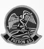 US Military USN PATRON 65 (3-3/8") Patch Iron On