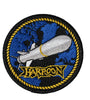 US Military USN HARPOON (3-1/16") Patch Iron On