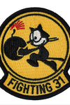 US Military USN FIGHTING-31 (3-3/8") Patch Iron On