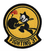 US Military USN FIGHTING-31 (3-3/8") Patch Iron On