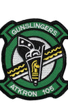 US Military USN Gunslingers ATKRON 105 (3-1/2") Patch Iron On