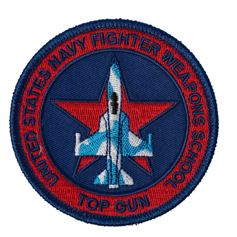 US Navy Fighter Weapons School "Top Gun" Fighter Squadron Patch - 3" Size