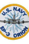 US Military USN U.S. NAVY EP-03 ORION (3-1/16") Patch Iron On