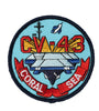 US Military USN Coral Sea CV-43 (3") Patch Iron On