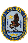 US Military USN USS IOWA BB-61 (3-1/2