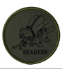 US Military USN SEABEES (SUBDUED) (3-1/16") Patch Iron On