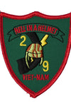 US Military VIETNAM Hell In A Helmet (3") Patch Iron On