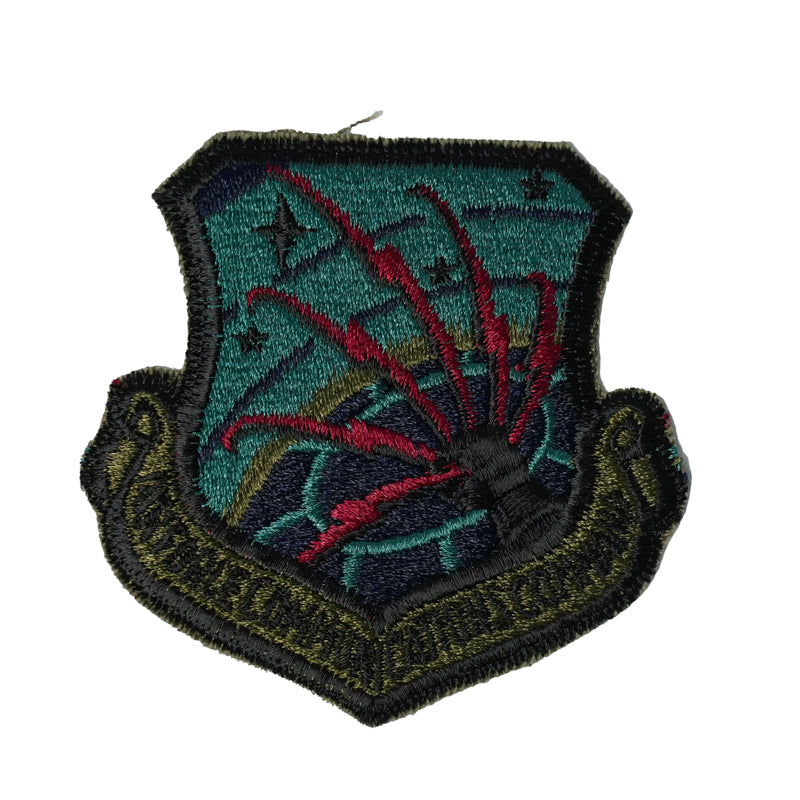 US Military USAF Air Force Communication Command Shield Iron On Patch ...