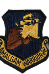 US Military USAF Amalgam Warrio (3") Patch Iron On