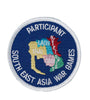 US Military VIETNAM Participant South East Asia War Games (3") Patch Iron On